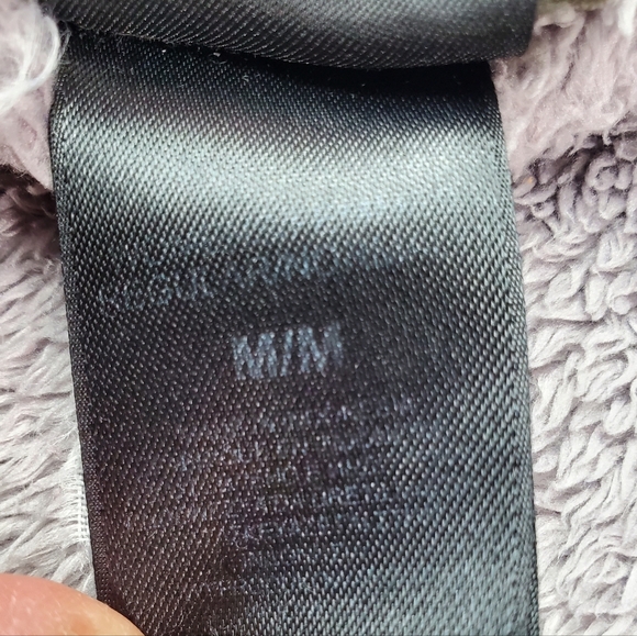 The North Face Womens Sweater Fleece Jacket Heather Gray Full Zip Pockets Size M - Picture 12 of 12